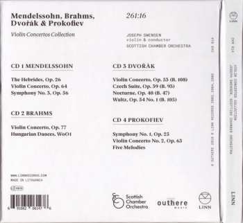 4CD/Coffret Sergei Prokofiev: Violin Concertos Collection