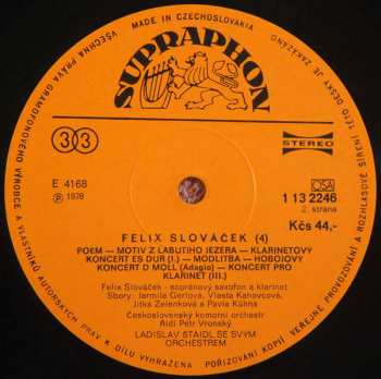 LP Felix Slováček: 4