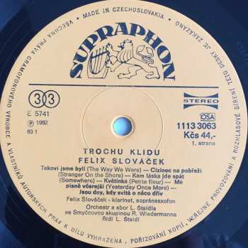LP Felix Slováček: Trochu Klidu