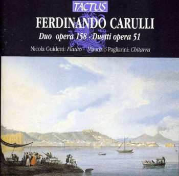 CD Ferdinando Carulli: Duo Opera 158 • Duet Opera 51