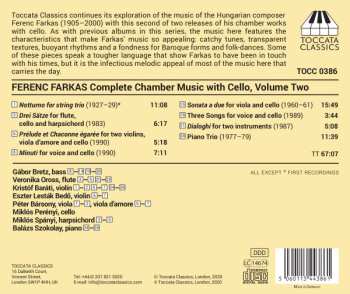 CD Miklós Perényi: Complete Works With Cello II