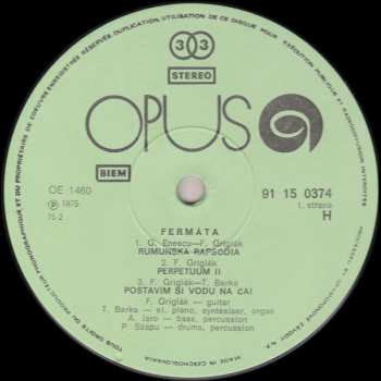 LP Fermáta: Fermáta