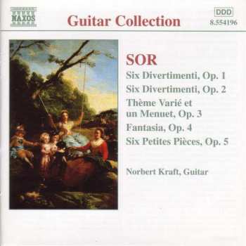 CD Norbert Kraft: Guitar Music. Opp. 1-5