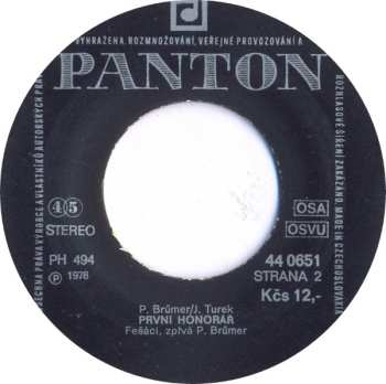 SP Michal Tučný: Prodavač / První Honorář