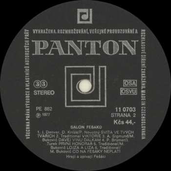 LP Fešáci: Salon Fešáků