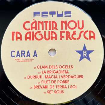 LP Fetus: Càntir Nou Fa Aigua Fresca