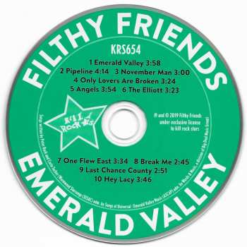 CD Filthy Friends: Emerald Valley