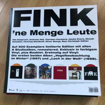 6LP/Coffret Fink: 'Ne Menge Leute LTD | CLR