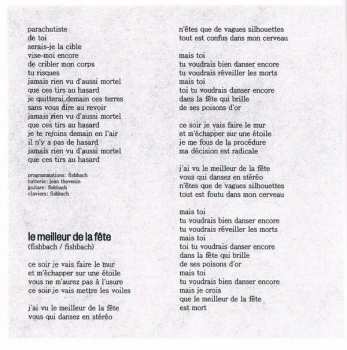 CD Fishbach: À Ta Merci DLX