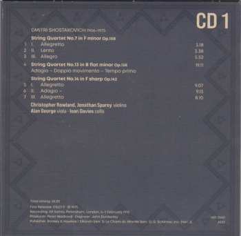 15CD/Coffret Fitzwilliam String Quartet: Complete Decca Recordings LTD