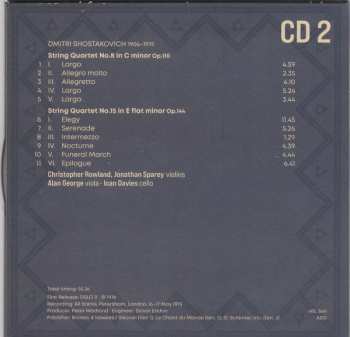 15CD/Coffret Fitzwilliam String Quartet: Complete Decca Recordings LTD