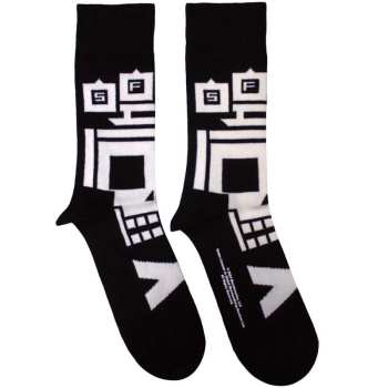 Merch Five Finger Death Punch: Chaussettes à la cheville Pixeled Skull