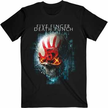 Merch Five Finger Death Punch: T-shirt Interface Skull 