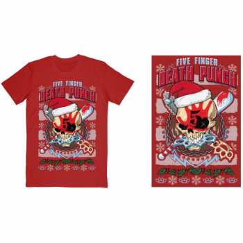 Merch Five Finger Death Punch: T-shirt Zombie Kill Xmas 
