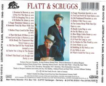4CD/Coffret Flatt & Scruggs: 1948-1959