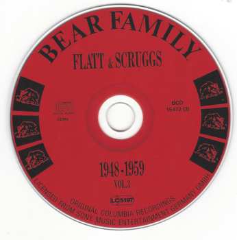 4CD/Coffret Flatt & Scruggs: 1948-1959