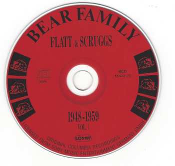 4CD/Coffret Flatt & Scruggs: 1948-1959