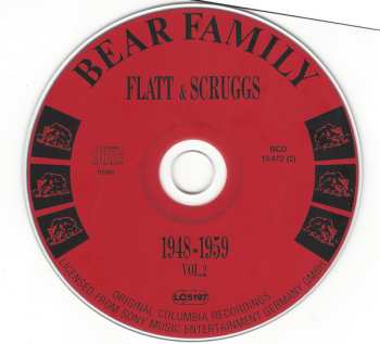 4CD/Coffret Flatt & Scruggs: 1948-1959