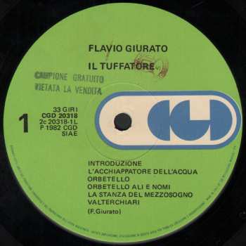 LP Flavio Giurato: Il Tuffatore