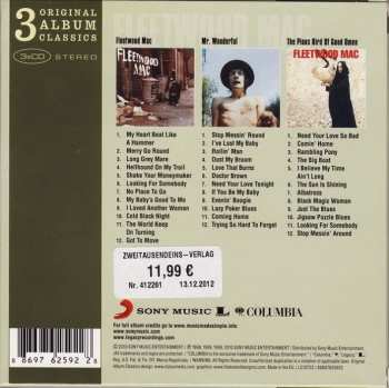 3CD/Coffret Fleetwood Mac: 3 Original Album Classics