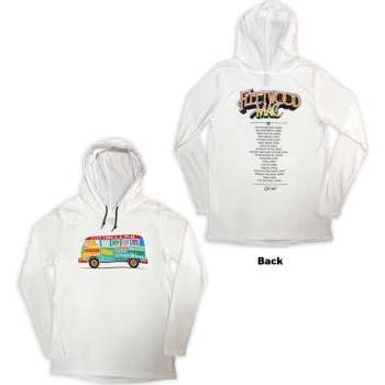 Marchandises Fleetwood Mac: Fleetwood Mac Unisex Pullover Hoodie: Albums Bus Lightweight (back Print & Ex-tour) (medium) M