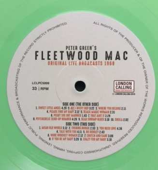LP Fleetwood Mac: Original Live Broadcasts 1968 LTD | NUM | CLR