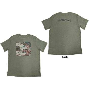 Marchandises Fleetwood Mac: Fleetwood Mac Unisex T-shirt: Kiln House Album Art (back Print & Ex-tour) (xx-large) Green