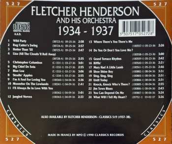 CD Fletcher Henderson And His Orchestra: 1934-1937