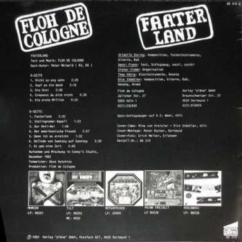 LP Floh De Cologne: Faaterland