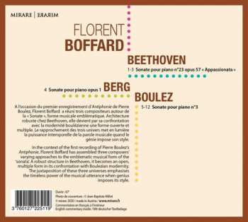 CD Ludwig van Beethoven: Beethoven - Berg - Boulez