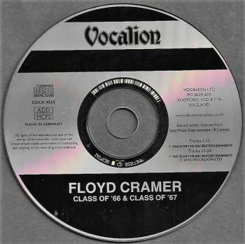 CD Floyd Cramer: Class Of '66 & Class Of' 67