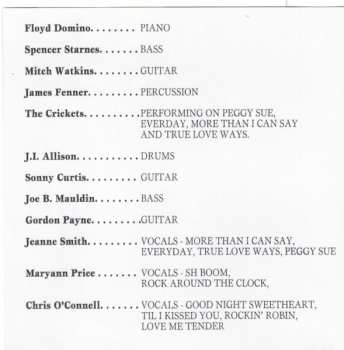 CD Floyd Domino: Peggy Sue