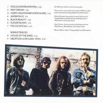 9CD/2DVD/Coffret Focus: 50 Years: Anthology 1970-1976