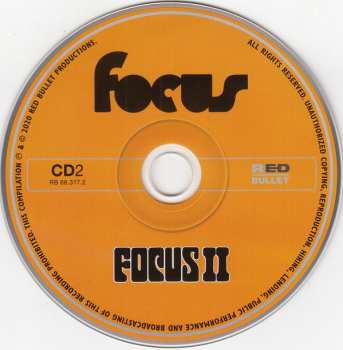 9CD/2DVD/Coffret Focus: 50 Years: Anthology 1970-1976