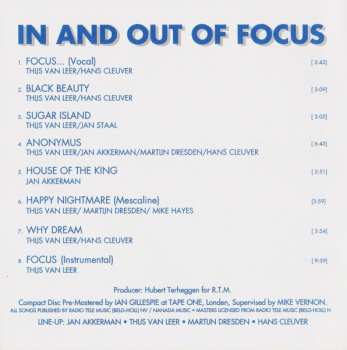 CD Focus: In And Out Of Focus