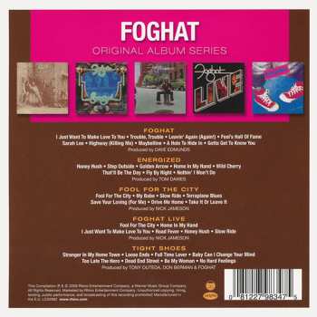 5CD/Coffret Foghat: Original Album Series