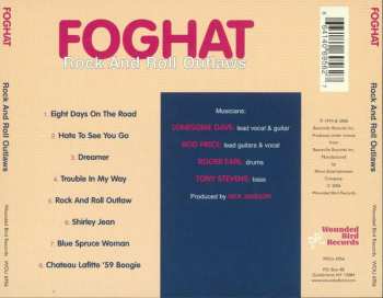 CD Foghat: Rock And Roll Outlaws