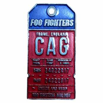 Merch Foo Fighters: Plaque Flight Tag