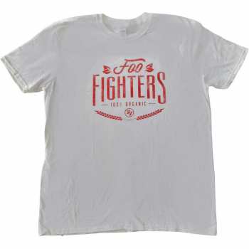 Marchandises Foo Fighters: Foo Fighters Unisex T-shirt: 100% Organic (x-small) XS