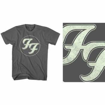 Merch Foo Fighters: T-shirt Gold Ff Logo Foo Fighters 