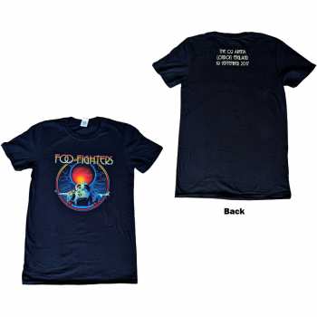Marchandises Foo Fighters: Foo Fighters Unisex T-shirt: O2 Arena 2017 (back Print) (ex-tour) (small) S