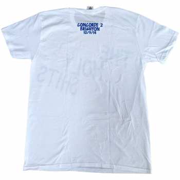 Marchandises Foo Fighters: Foo Fighters Unisex T-shirt: The Holy Shits Brighton 2014 (back Print) (ex-tour) (large) L
