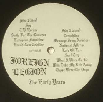 LP Foreign Legion: The Early Years