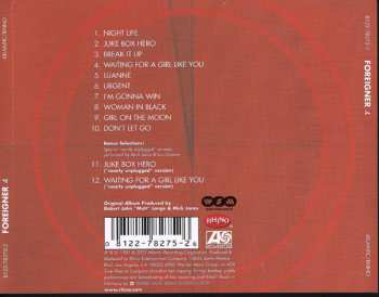 CD Foreigner: 4
