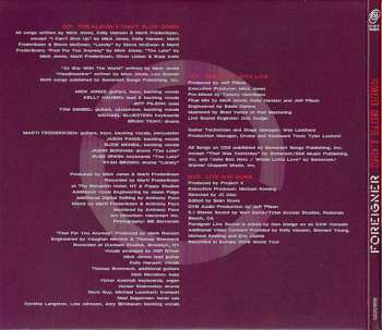 2CD/DVD Foreigner: Can't Slow Down DLX