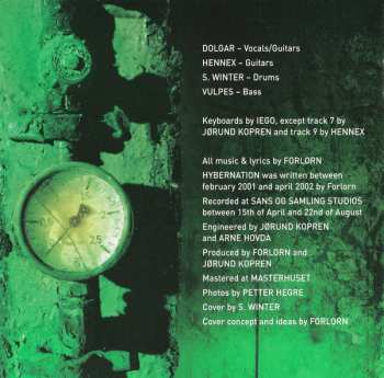 CD Forlorn: Hybernation