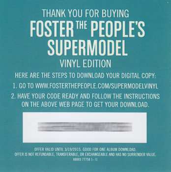 LP Foster The People: Supermodel