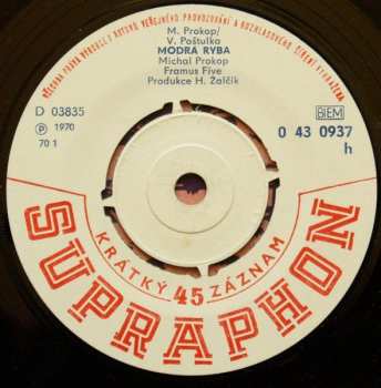 SP Framus Five: Modrá Ryba / Co Zbude Z Lásky