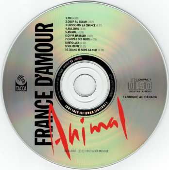 CD France D'Amour: Animal