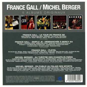 5CD/Coffret France Gall: 5 Albums Originaux